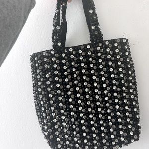 ZARA rhinestone bag